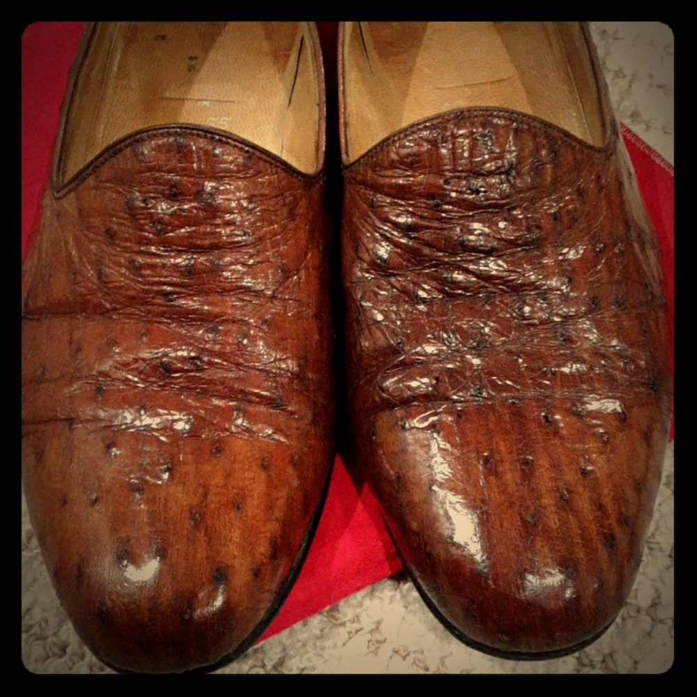 Ostrich Dress Shoes